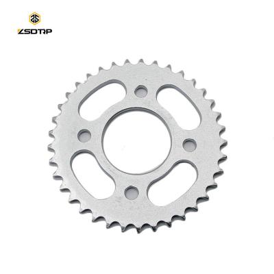 China ZSDTRP Aluminum Alloy Motorcycle Spare Parts 428H-37T Rear Wheel Transmission Sprocket For CG125 CG150 WY125 JAGUAR150 Aluminum Alloy Material for sale