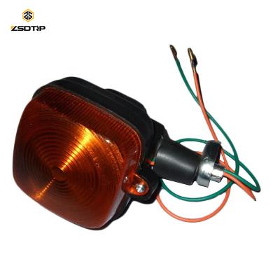 China Galvanized Iron Motorcycle Parts Accessories Steering Control Indicator Light Turn Signal For CG125 Marker Side Lamp for sale