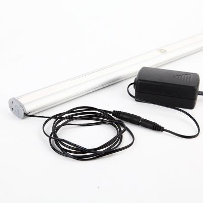 China Wholesale Minimalist Aluminum Alloy Led Hanging Wardrobe Lighting Rod Clothes Hanger With Led Clothes for sale