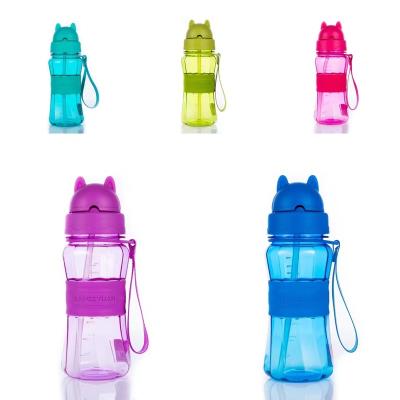 China Factory Best Selling Tritan BPA Leak Free Direct Viable Proof Food Grade Kids Plastic Waterbottles Cups For Kindergarten And School for sale