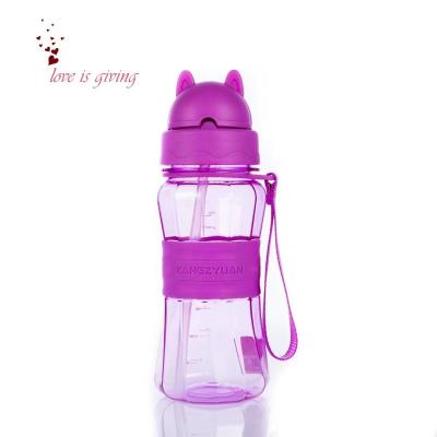 China Wholesale Popular Hot Sale Tritan Leak Proof Portable Kids Viable Drink Waterbottles Plastic Beverage Cup For School Or Kindergartengaten for sale