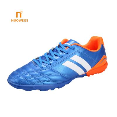 China High Quality Functional Rubber Knit Mesh Upper Soccer Shoe Without Anti Bacterial Stud From China for sale