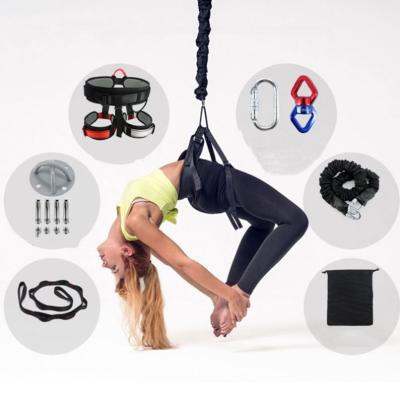 China Durable Aerial Yoga Vitality Belt For Bodybuilding Bungee Rope Stretch Flying Indoor Sports Dance Training for sale