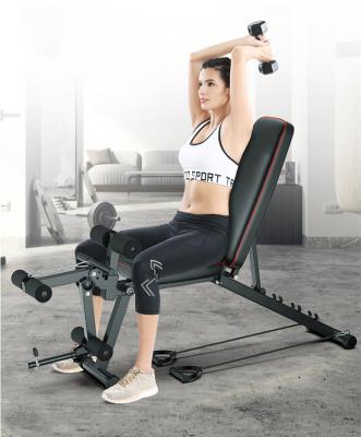 China Modern Adjustable Chest Sit Up Bench Decline Home Press Bench Band All In One Workout Bench for sale