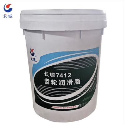 China Sinopec 16KG 7412 Gear Grease In Chain Transmission Mechanical Lubrication for sale