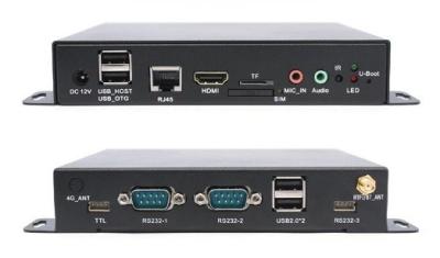 China 153*108*30mm Eingebettete Industriecomputer HDMI Festplatte Industrie-Eingebettete PC zu verkaufen