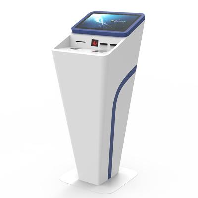 China 21.5 Self Service Ticketing Kiosk Hospital Self Service Health Kiosk Embedded Rfid Reader for sale