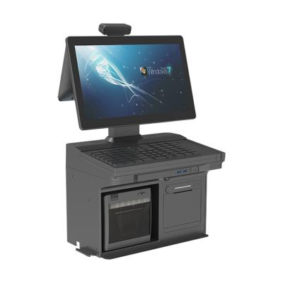 China OEM Windows POS-System 15,6 Zoll Elektronische Kassenbank Restaurant POS-Maschine zu verkaufen