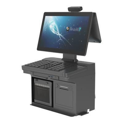 China Restaurante Escritorio Android POS Quiosco Supermercado 15.6 Pantalla táctil Caja registradora en venta