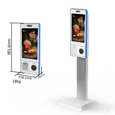 China Restaurant Windows Self Service Pos System Kiosk Square Self Checkout Kiosk for sale