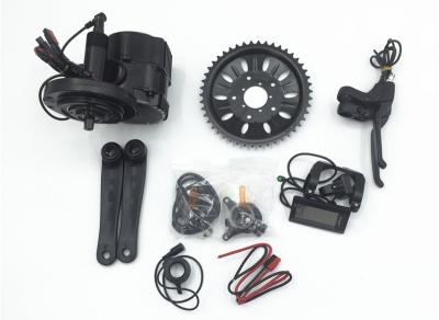 China Brushless Geared Electric Bike Mid Motor 48v 750w For Bicycles Conversion Kits for sale