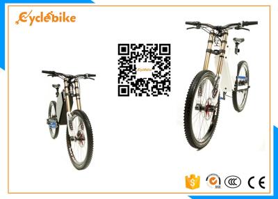 China Long Range Leistungsstarke Elektrische Fahrrad volle Suspension/E Fahrrad Mountainbike 25-40km / H Geschwindigkeit zu verkaufen