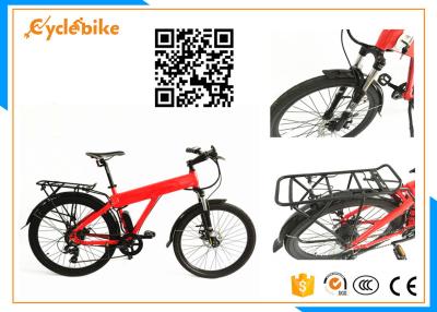 China 250W Fast Electric City Bike KMC 7 Speed Chain With Sport Seat VELO for sale