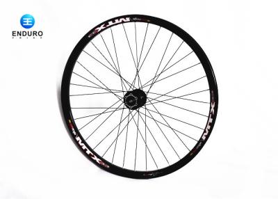 China Black Aluminum Alloy Electric Bike Accessories 26 Inch Front Wheel With 20mm Hub for sale