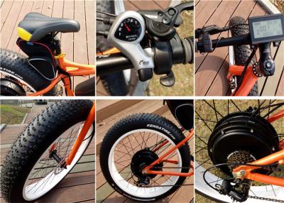 China LCD Display Electric Fat Bike KMC Chain / CHAOYANG Tire 60kph Defiant for sale