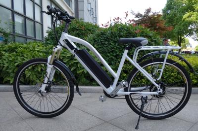 China 26 Stadt-elektrisches Fahrrad des Zoll-48v 500w mit Lithium-Batterie 48v 10,4 ah Samsung zu verkaufen