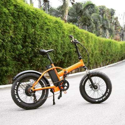 China 20 Inch Electric Fat Chopper Beach Cruiser Bicycle Bike Aluminum Alloy Frame for sale