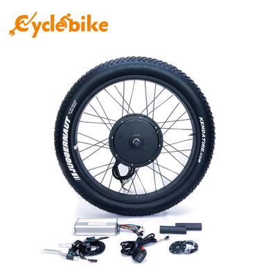 China 26 Inch 1000w Fat Electric Bicycle Kit 26x4.0 Kenda Tyre High Speed 50km/h for sale