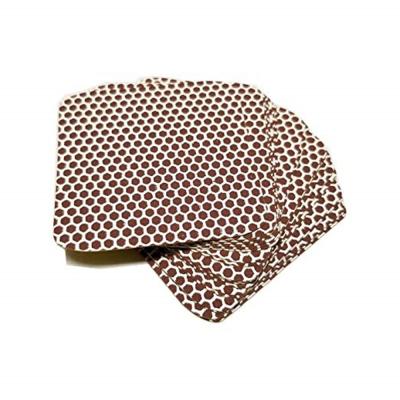 China Easy-to-Skin Adhesive Backing Custom Rounded Square 10 Honeycomb Pattern Match Bumpers Pack With 1 Inch 1.5 Inch 2 Inch Match Strike Paper for sale