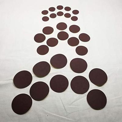 China Easy-to-Peel Backing Circle Adhesive Match Stoppers Pack of 10 Front or Honeycomb with 1.5