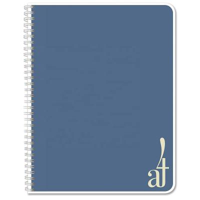 China 5mm ruler custom A4 A4 notebook ruled 120 page spiral wire-o (21cm x 29.7cm) for sale