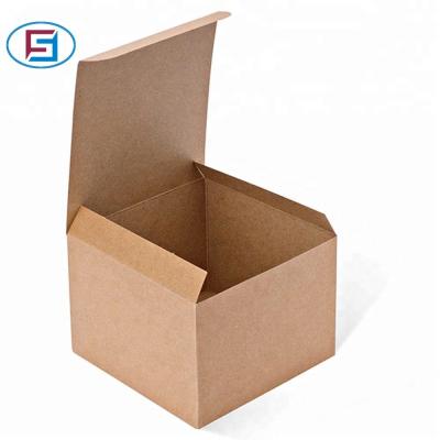 China Recyclable Father's Day Promotion Wholesale Recycled Kraft Paper Gift Box for sale