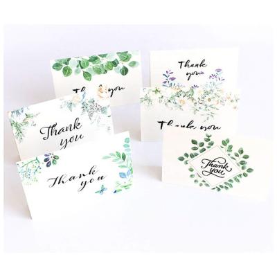 China U.S. Floral Thank You Cards Thank You Notes Box Set with White Envelopes Perfect for Graduation Wedding Baby Shower Business Greenery for sale