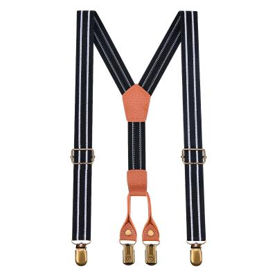 China Adjustable Braces Suspenders Party Plaid 2.5CM Uniform Fashion Loose Thin Casual Dress Infant Suspender Pants for sale