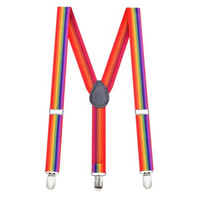 China Adjustable Braces Suspenders Wholesale Infant Toddler Kids Suspender Pants Y-back Braces Elastic Adjustable Suspenders for sale