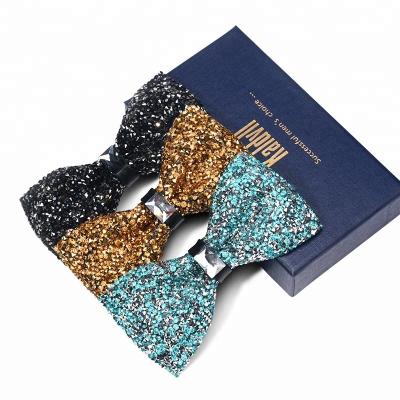 China Rhinestones Sell Handmade Wholesale Rhinestones Party Diamond Men Bow Tie for sale