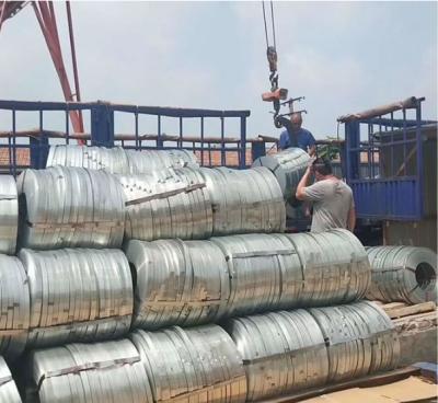 China Making Pipes Zinc Coated Hot Dipped Galvanized Steel Strip Coil for sale