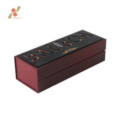 China Recyclable High Quality Custom Acrylic Die Cut Magnet Closure Gift Packing Box for sale