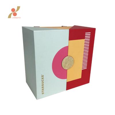 China Recyclable Ready To Ship Morden Cardboard Paper Mooncake Carry Gift Box for sale