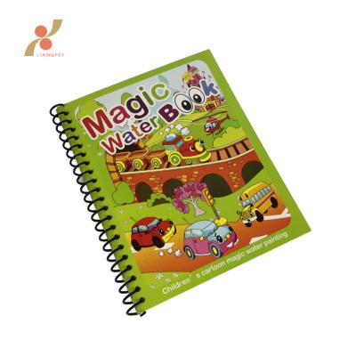 China Educational DIY Stock Educational For Kid Paper Magic Water Drawing Book With Pen for sale