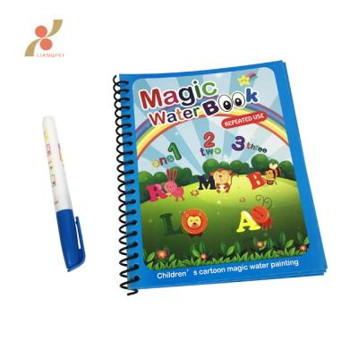 China DIY Kids Educational Custom Math Water Educational Special Paper Magic Book With Logo for sale