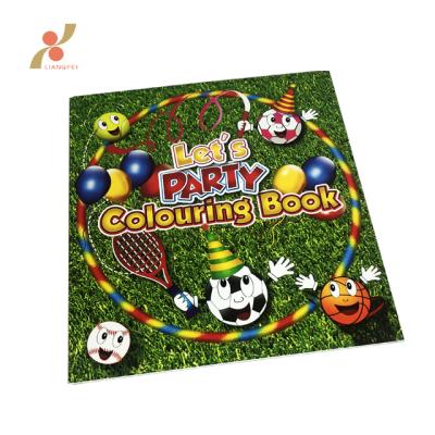 China Anime Art Paper Color Educational Fantasy Filling Book For Children for sale