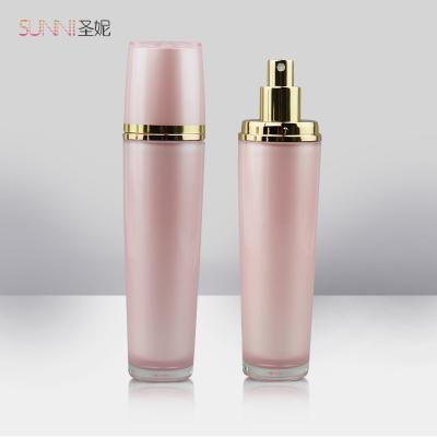 China Good Quality Plastic Cosmetic Spray Bottles 100ml Acrylic Mist Pump Sprayer Bottle for sale