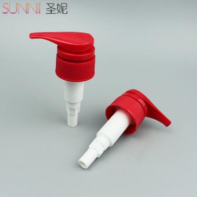 China Non Spill 33/410 Empty Press Pump Bottle Lotion Cosmetic Lotion Pump for sale