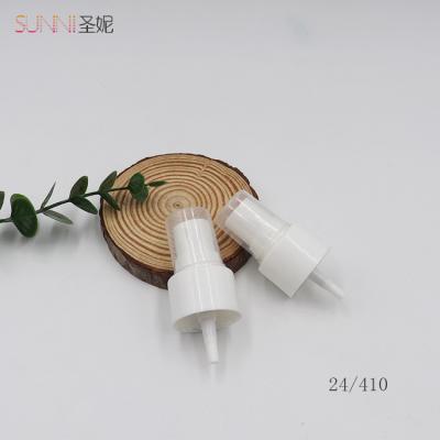 China Non Spill Guangzhou Factory Wholesale White Water Fine Mist Spray 24mm Plastic Pump Sprayer for sale