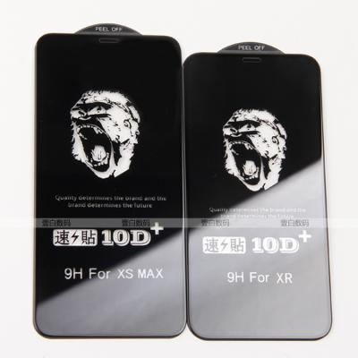 China wholesale Anti-fingerprint 10D+ Screen Protector 9H Tempered Glass Mobile Phone Color Glass Black and White Fits iPhone 13/13pro Max for sale