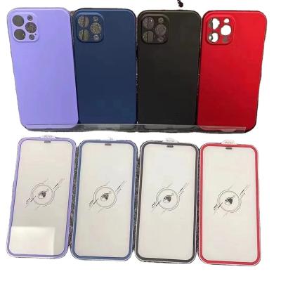 China Hot Selling 360 Degree Anti-drop Full Body Phone Case Fits Iphone 12/12pro/13/13pro/13pro Max Silicone Protective Cover for sale