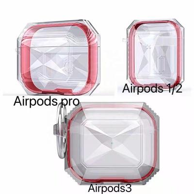 China 2021 New Shockproof Cover For Airpods Case Designer Wholesale PC Cover Earphone Cover Amazon Top Sale Luxury Case For Airpods 3 Earphone for sale