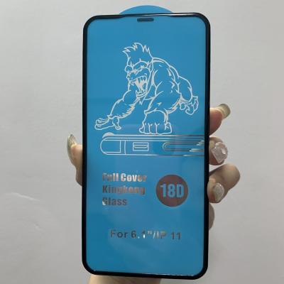 China 18D Explosion-proof and shockproof full screen high-definition screen mobile phone protective film anti oil is suitable for Iphone for sale