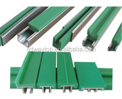 China Construction ; uhmwpe chain guides any size uhmwpe chain guides green plastic chain guide HDPE blank chain guide for sale