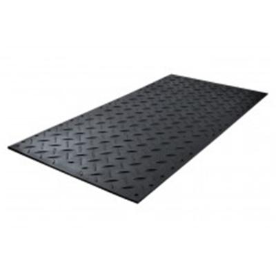 China Impact Resistant Plastic Soft Ground Playground Rug Rubber Ground Mat Track Protection Ground Mat for sale