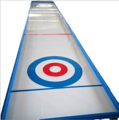 China Wear Resistant Movable Artificial Ice Skating Rink Board Used Synthetic Ice for sale