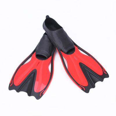 China Durable Bag Heel TPR PP Swimming Training Snorkel Diving Fins for sale