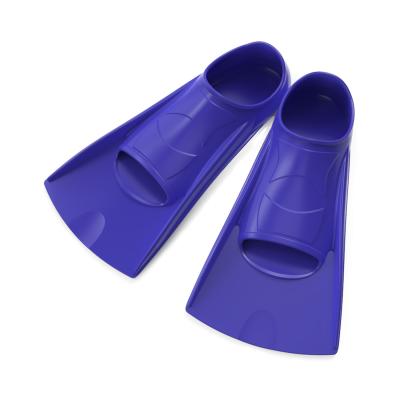 China Durable Comfortable Non-slip Strong Silica Gel Fins For Snorkeling Training Diving Fins for sale