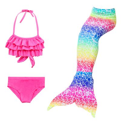 China Antibacterial girl's new style bikini Europe and the United States split mermaid swimsuit for sale