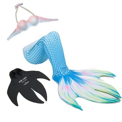 China Antibacterial new 2021 charming adult pantyhose deep add four tails costume mermaid swimsuit for sale